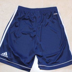 ADIDAS Boys Youth Soccer Shorts XS Navy